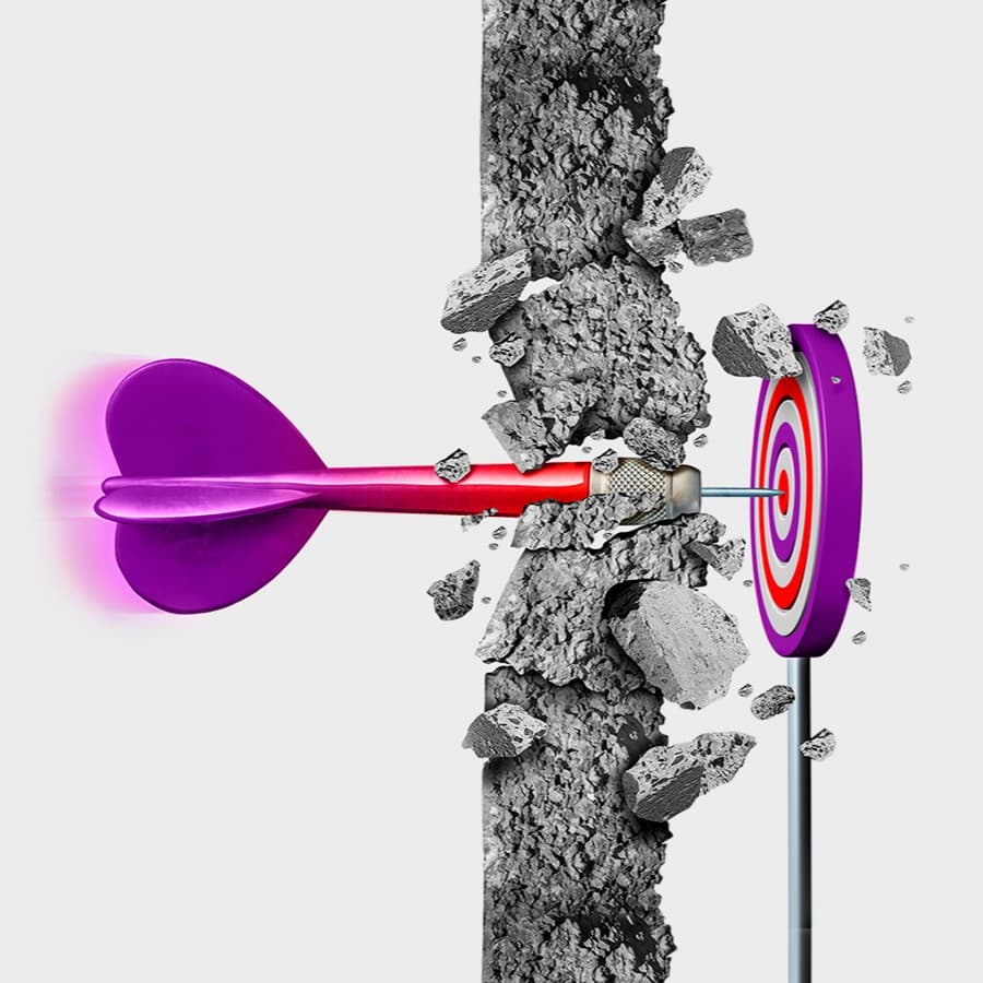 Dart board